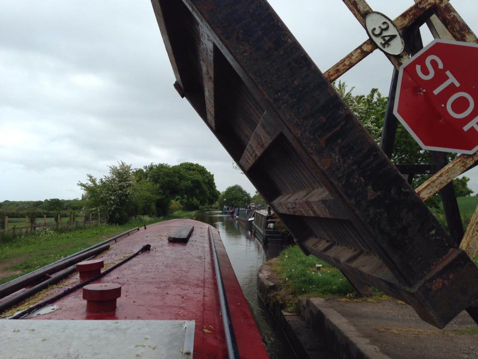 Under lift bridge